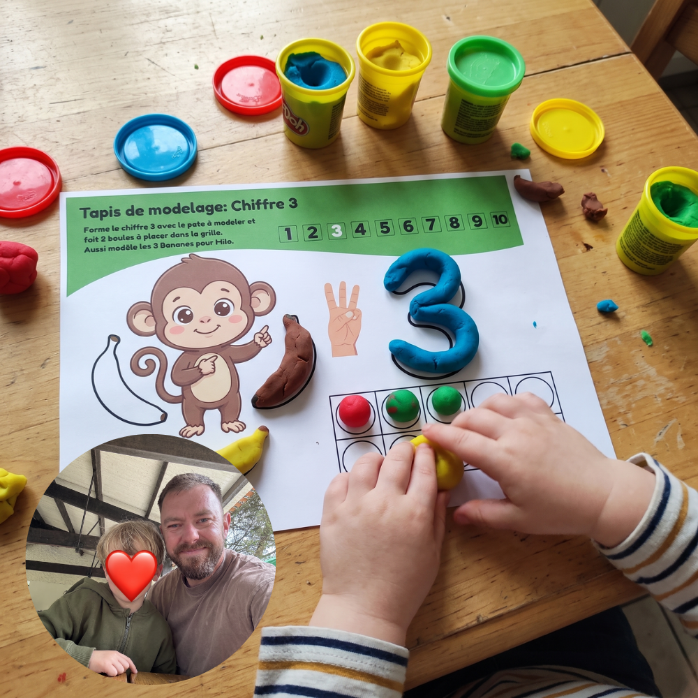 Pack Complet Mykaleo – Les 4 Cahiers de Modelage (dès 2 ans)