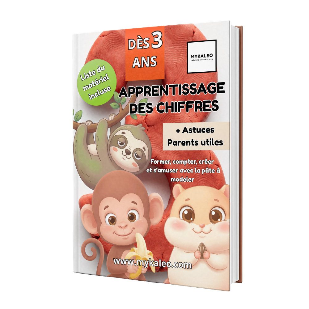 Apprentissage des Chiffres – Cahier de modelage (dès 3 ans)