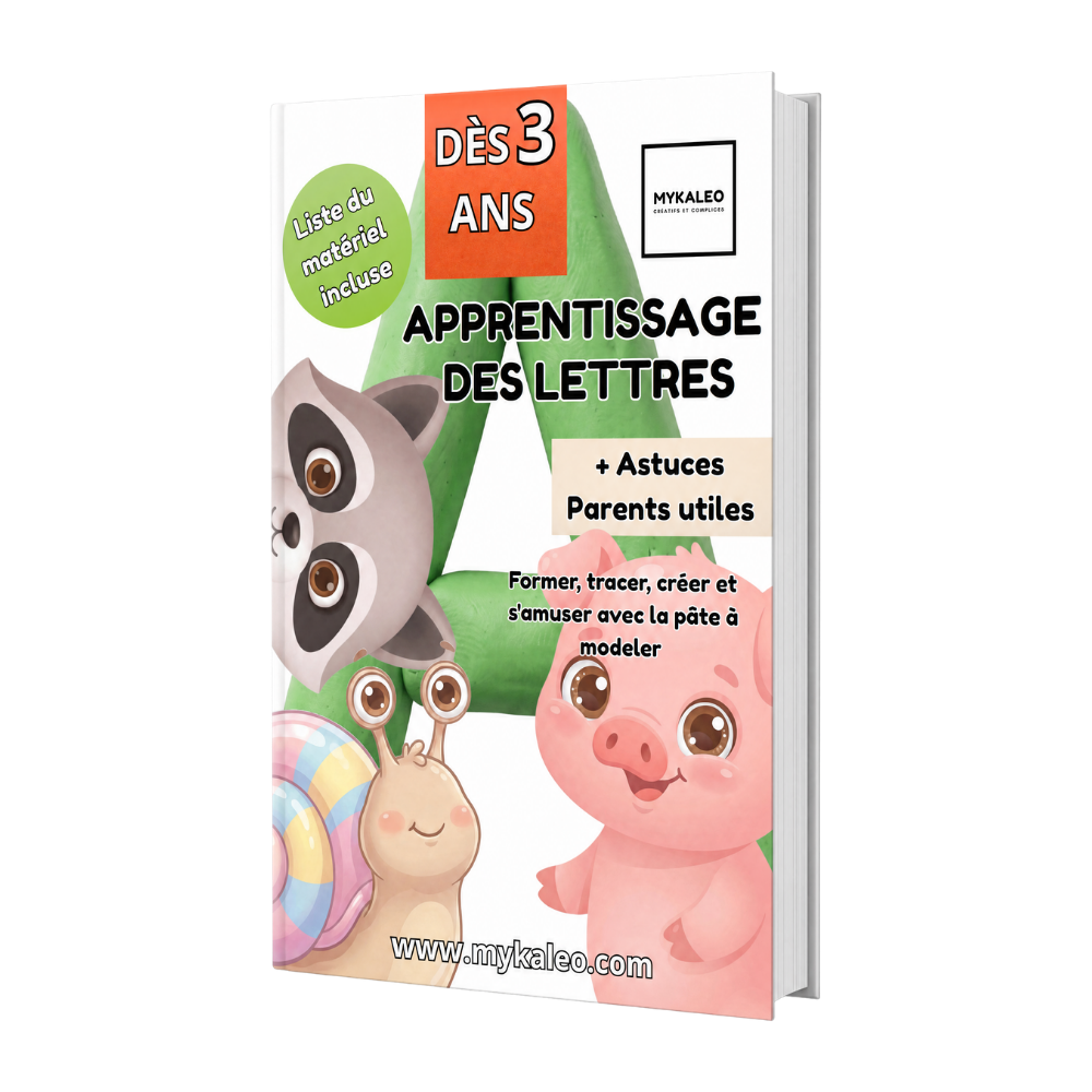 Apprentissage des Lettres – Cahier de modelage (dès 3 ans)