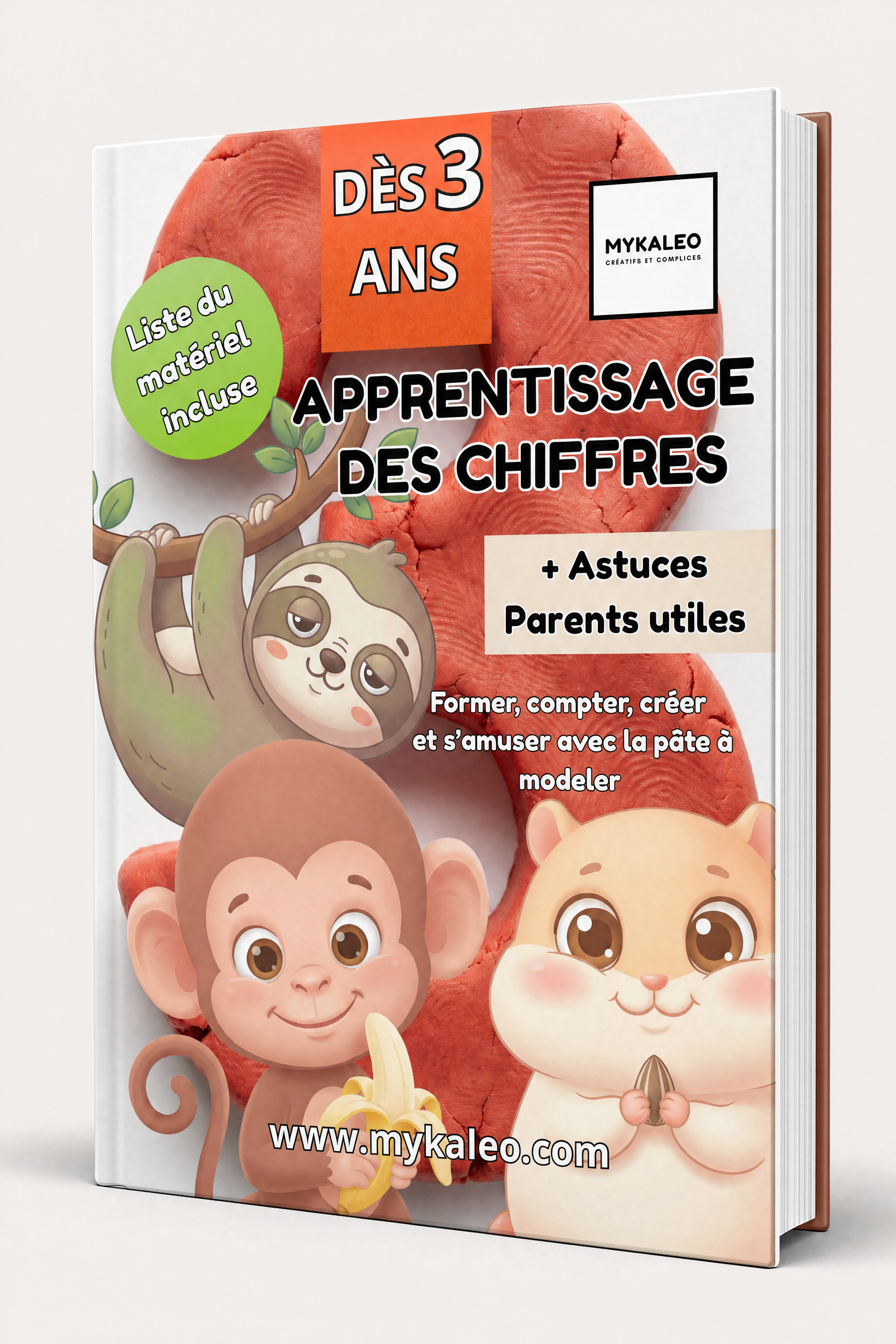 Apprentissage des Chiffres – Cahier de modelage (dès 3 ans)