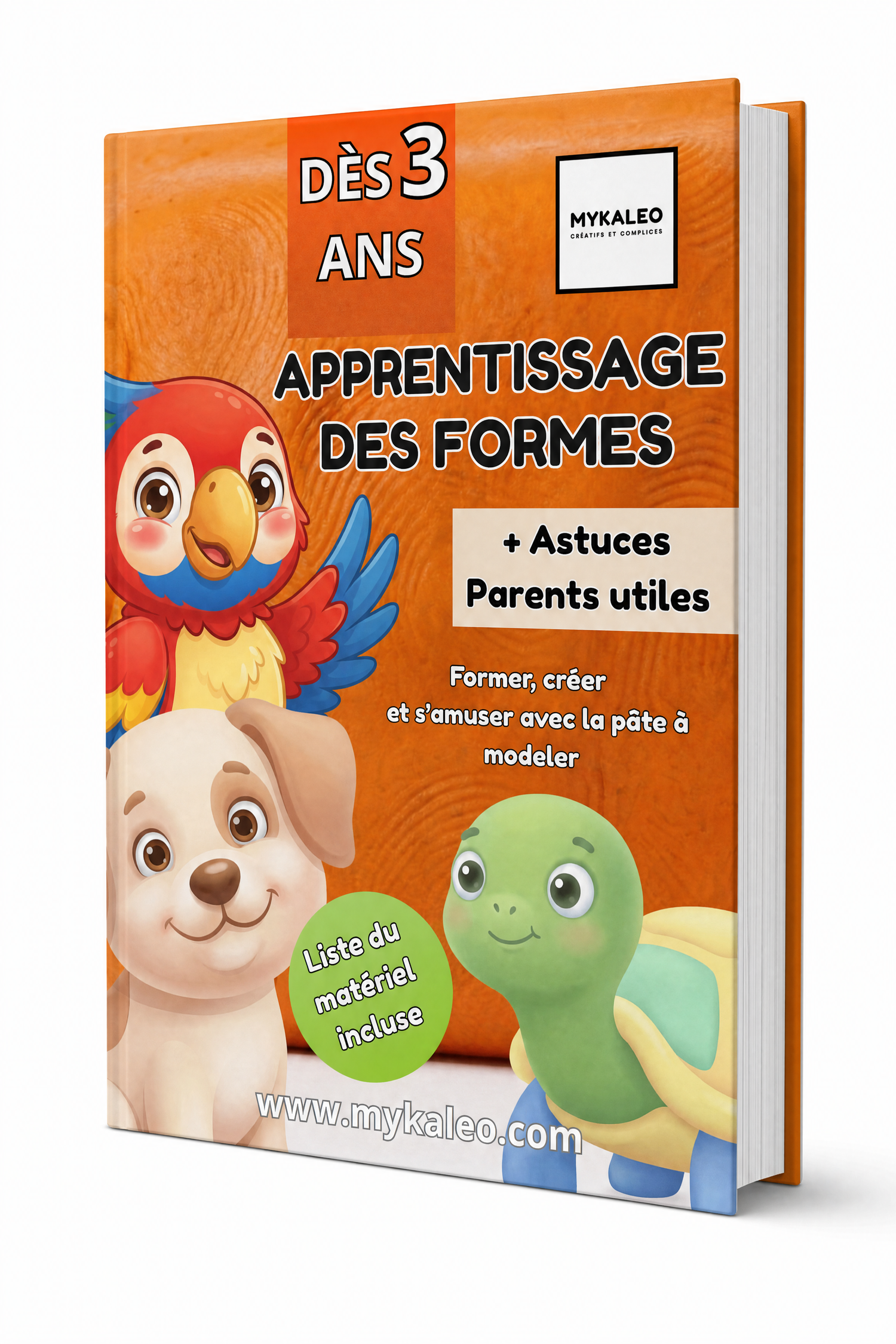 Apprentissage des Formes – Cahier de modelage (dès 3 ans)