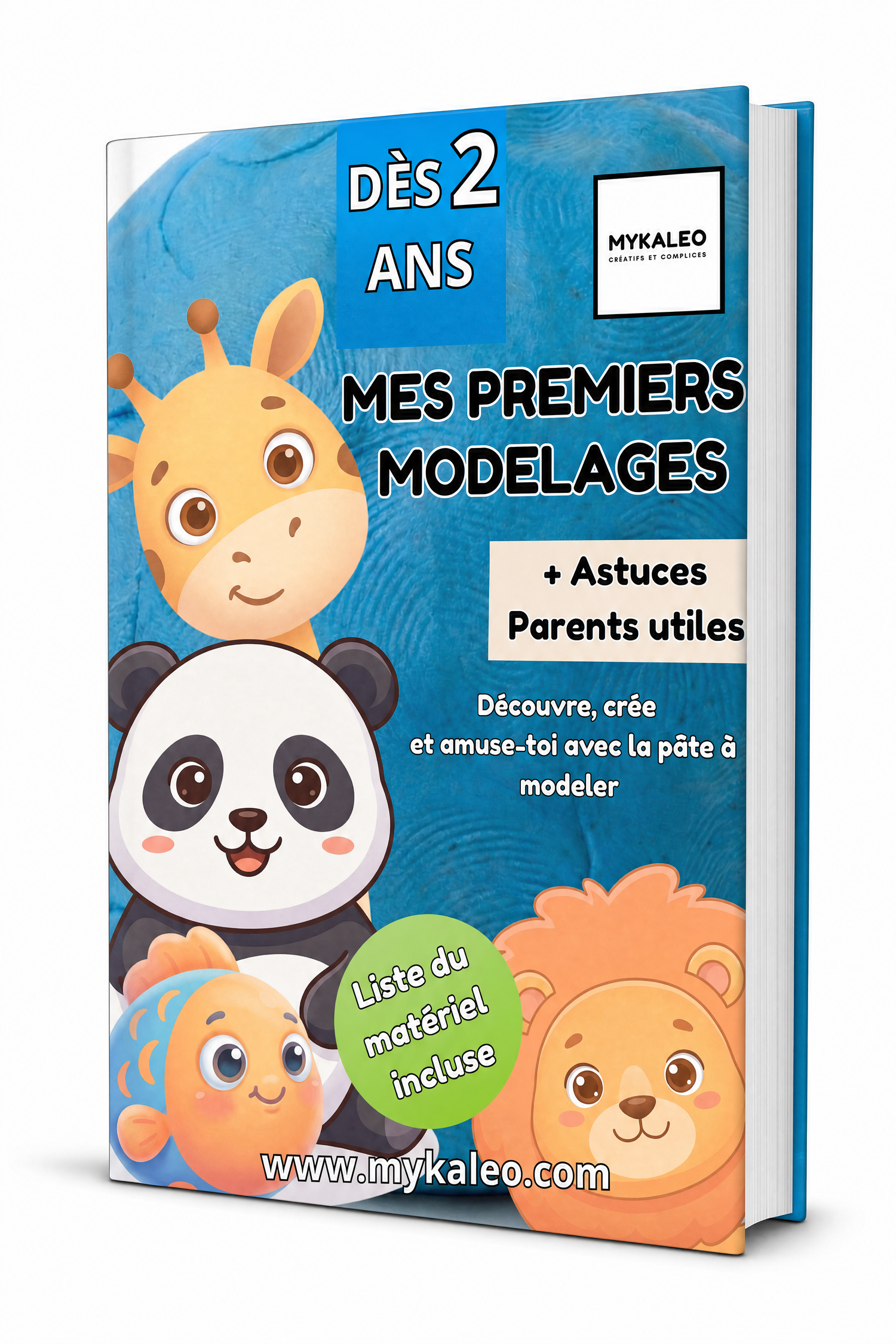 Mes Premiers Modelages – Cahier de pâte à modeler (dès 2 ans)